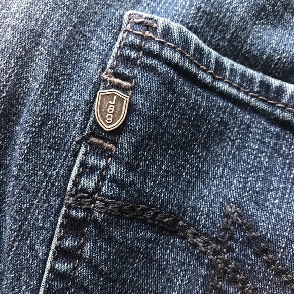 JAG Jeans Mid-rise Straight Leg Stretch Jeans Size 10 - Picture 9 of 10